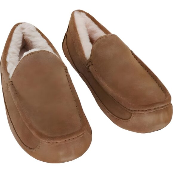 Ugg Ascot Men's Sheepskin Slippers - Comfy Winter Footwear Size 8 US - Picture 1 of 6
